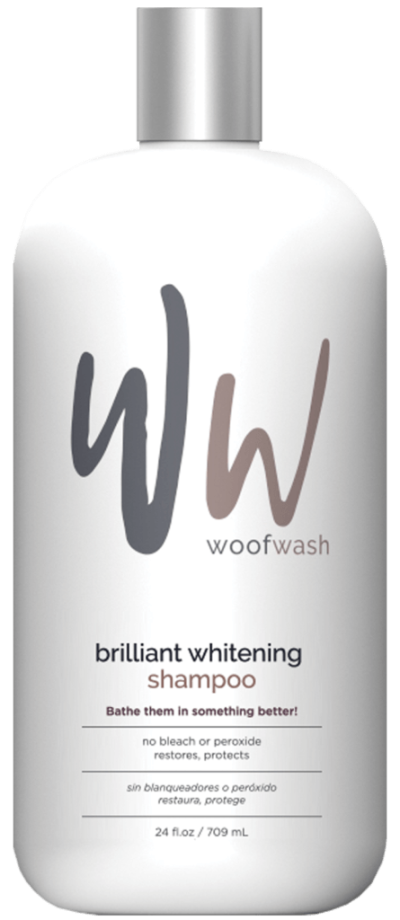 Woof Wash Dog Shampoo - Brilliant Whitening Shampoo