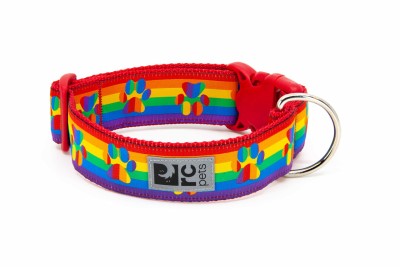 RC Pets Wide Clip Collar - Rainbow