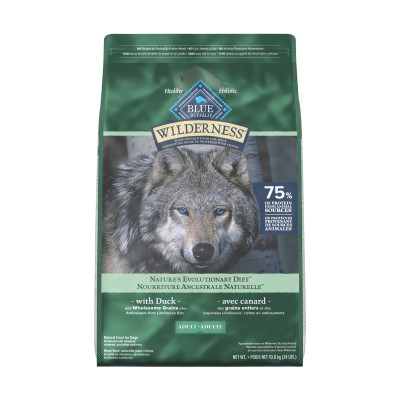 Blue Buffalo Wilderness Dog Food - Adult Grain-Free Duck