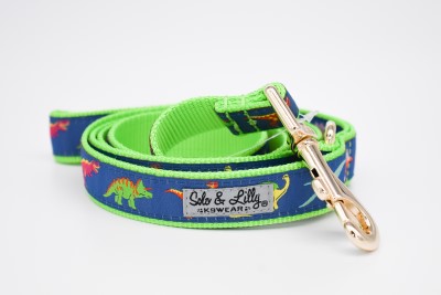 Solo & Lilly Dog Leash - Dinosaurs