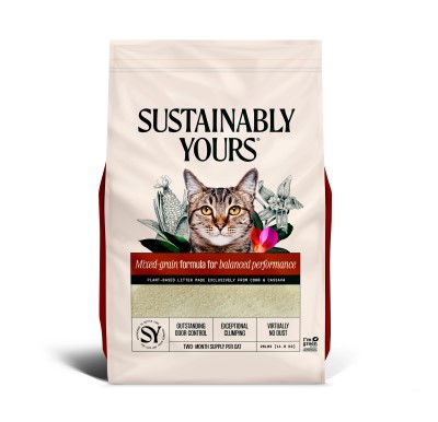 Sustainably Yours Cat Litter - Natural Multi Cat Small Grains
