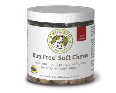 Wholistic Pet Organics Pet Joint Soft Chews - Run Free