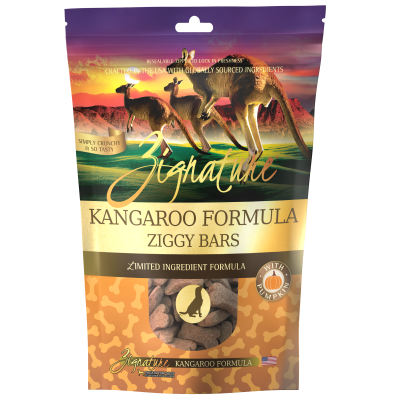 Zignature Dog Treats - Kangaroo Ziggy Bars