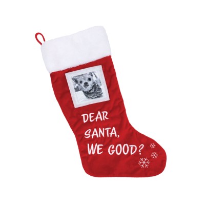 Huxley & Kent Holiday Stocking - Dear Santa, We Good?