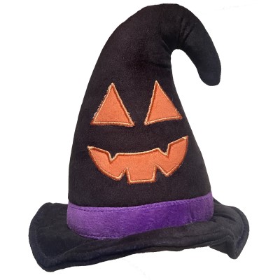 Huxley & Kent Power Plush Dog Toy - Witch Hat
