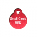 VIP Customizable Pet ID Tag - Red Circle