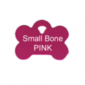 VIP Customizable Pet ID Tag - Pink Bone