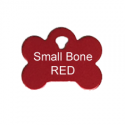 VIP Customizable Pet ID Tag - Red Bone
