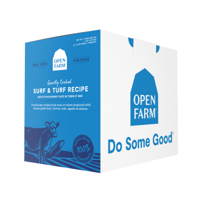 Open Farm Frozen Dog Food - Gently Cooked Surf & Turf