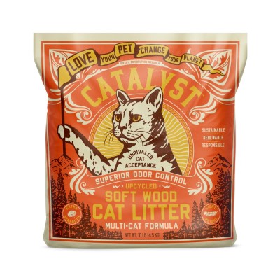 Catalyst Soft Wood Cat Litter - Multi Cat