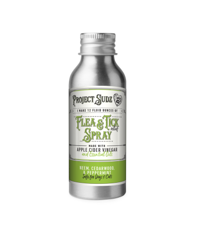Project Sudz Organic Pet Spray - Flea & Tick Relief