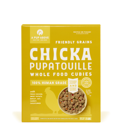 A Pup Above Dehydrated Dog Food - Cubies Chicken