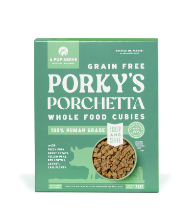 A Pup Above Dehydrated Dog Food - Cubies Pork
