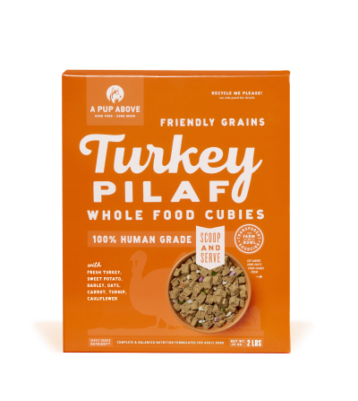 A Pup Above Dehydrated Dog Food - Cubies Turkey