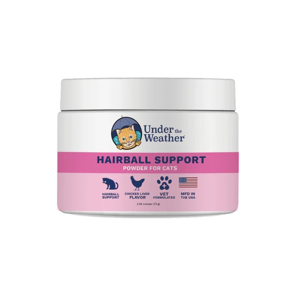 Under the Weather Cat Supplement - Hairball Support Powder