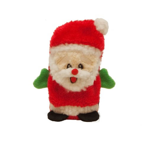 Outward Hound Plush Dog Toy - Invincibles Santa