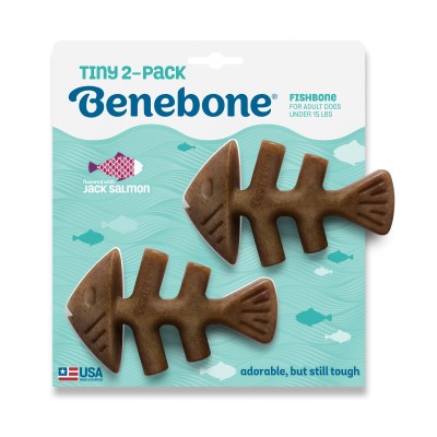 Benebone Dog Chew Toy - Fish Bone
