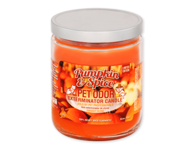 Specialty Pet Pet Odor Exterminator Candle - Pumpkin & Spice