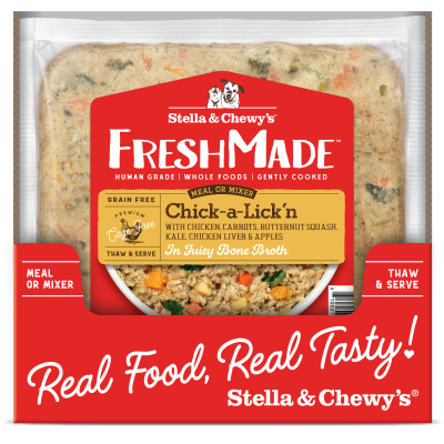 Stella & Chewy's Frozen Dog Food - Freshmade Chick-A-Lick'n
