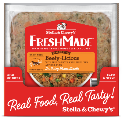 Stella & Chewy's Frozen Dog Food - Freshmade Beefy-Licious