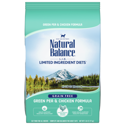 Natural Balance Cat Food - LID Grain Free Green Pea & Chicken