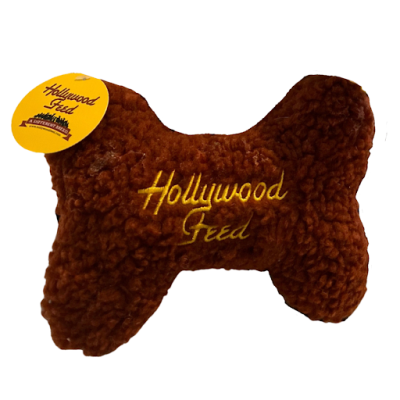 Hollywood Feed Dog Toy - Fleece Bone