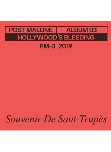 Post Malone Saint Tropez 3" Single 