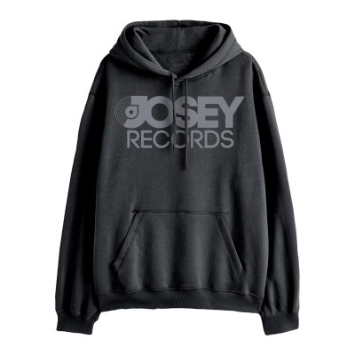 Josey Records Dallas Pullover Hoodie/Jbug Stacked Gray Charcoal@Small