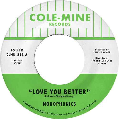 Monophonics / Kelly Finnigan/Love You Better / The Shape Of