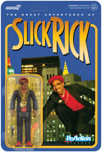 Super 7/Slick Rick Reaction Figure