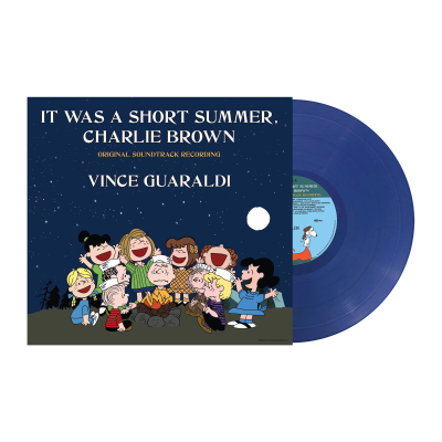 Vince Guaraldi/It Was a Short Summer, Charlie Brown (Summer Night Blue Vinyl)