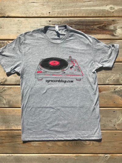 Turntable T-Shirt/Heather Gray@Small