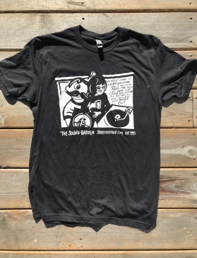 Sonic Youth Boh Utz T-Shirt/Black@Medium