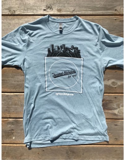 Baltimore Skyline T-Shirt/Light Blue@XL