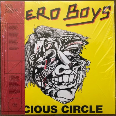 ZERO BOYS/VICIOUS CIRCLE - Opaque Red