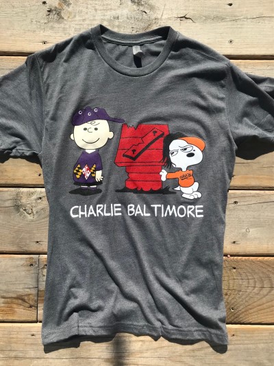 Charlie Baltimore By Akio Evans T-Shirt/Heather Gray@XL