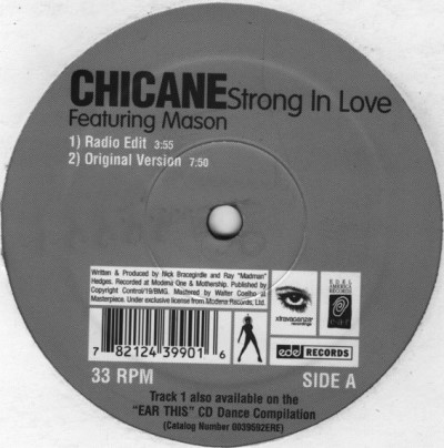 Chicane/Strong In Love@Edel America, 1998