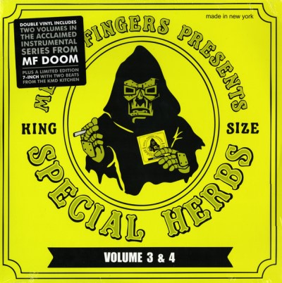 MF Doom/Vol. 3-4-Special Herbs@Nature Sounds, 2013. Very good +@2 Lp/Bonus 7 Inch