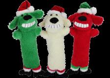 Loofa® Santa Dog Toy