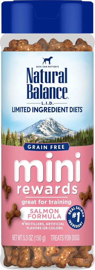 Natural Balance L.I.D. Limited Ingredient Diets® Mini Rewards Soft & Chewy Salmon Formula Dog Treats
