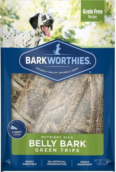 Barkworthies Belly Bark Green Tripe Sticks