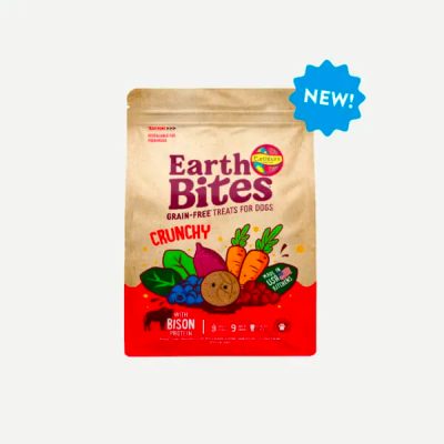 Earthborn Holistic Grain Free Bison Meal Recipe Biscuits 14 Oz