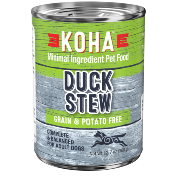 KOHA Minimal Ingredient Duck Stew for Dogs