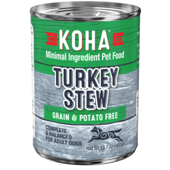 KOHA Minimal Ingredient Turkey Stew for Dogs
