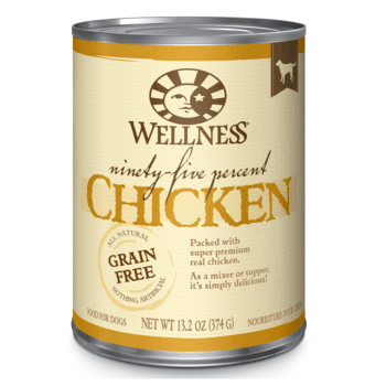 Wellness Ninety-Five Percent Chicken Mixer or Topper Dog Food