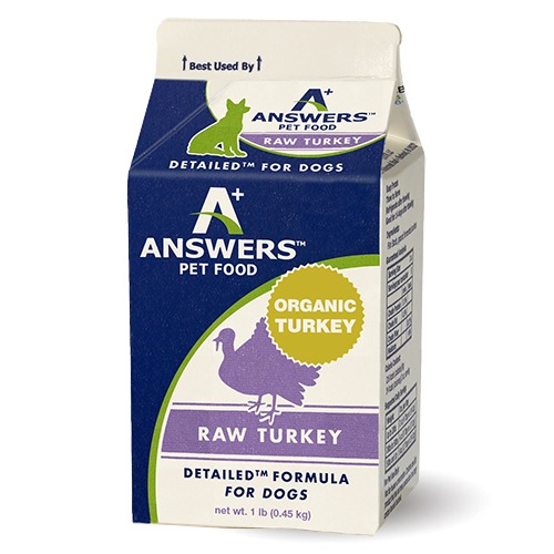 Answers Detailed™ Raw Turkey for Dogs