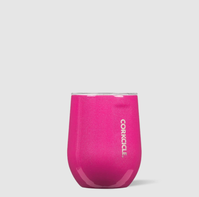 Corkcicle Stemless-Pink Dazzle