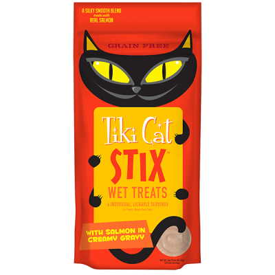 Tiki Cat® Stix™ Wet Treats for Cats-Salmon