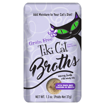 Tiki Cat® Broths-with Duck & Chicken