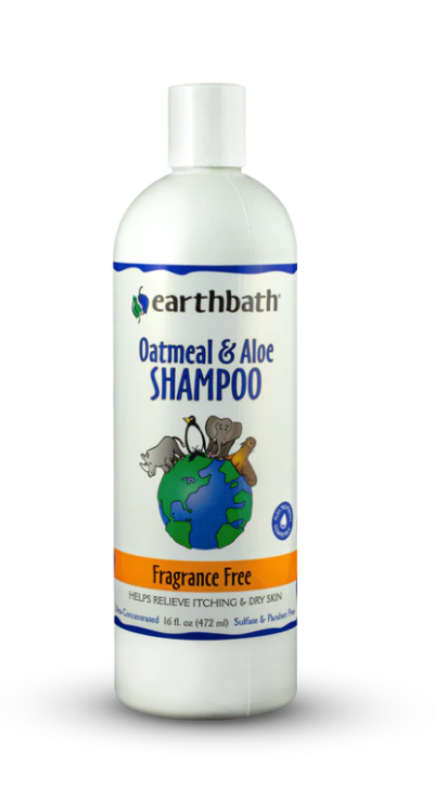 earthbath® Oatmeal & Aloe Shampoo-Fragrance Free